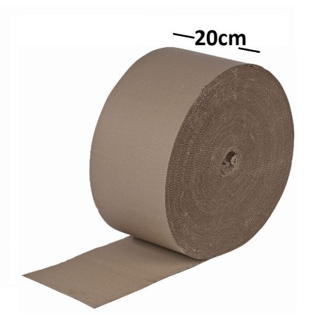 Tektura falista dwuwarstwowa 20 cm x 80m 200g