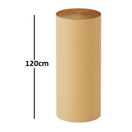 Tektura falista dwuwarstwowa 120cm x 80m 200g